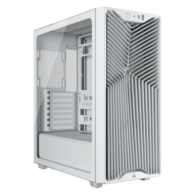 CORSAIR Bo&icirc;tier PC  3200D RS Blanc - MT/Sans Alim/ATX