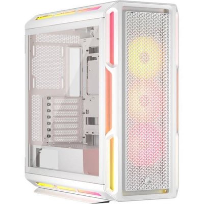 CORSAIR Bo&icirc;tier PC  5000T LX RGB Blanc - MT/SansAlim/E-ATX