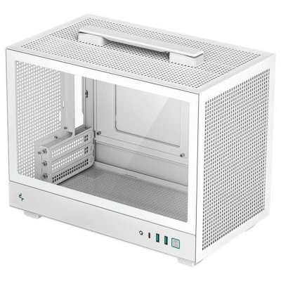 DEEPCOOL Bo&icirc;tier PC  CH160 mT/Sans Alim/Mini-ITX - Blanc 