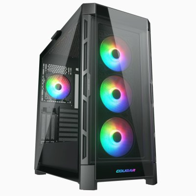 COUGAR Boitier Pc Gaming  Gaming DUOFACE PRO RGB Noir