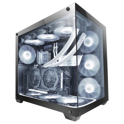 MARS GAMING Boitier PC Gaming  MCV4 Tour E-ATX Noir