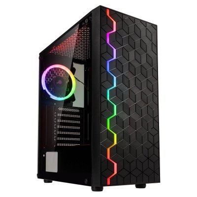 KOLINK Bo&icirc;tier PC  Inspire K8 ARGB - MT/Sans Alim/ATX