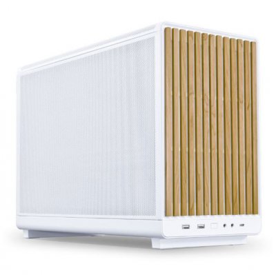 LIAN LI Bo&icirc;tier PC Lian-Li A3-mATX Blanc - mT/Sans Alim/mATX