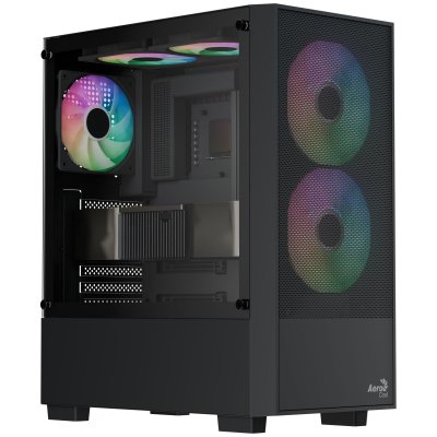 AEROCOOL Boitier PC Moyen Tour  B508A Flow-G-BK V1 (Noir)