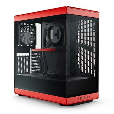 HYTE Bo&icirc;tier PC Moyen Tour ATX avec panneaux vitr&eacute;s  Y40