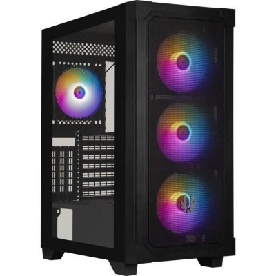 BITFENIX Boitier PC Moyen Tour  Graph ARGB (Noir)