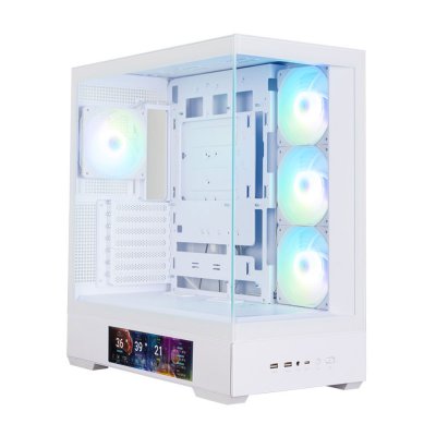 ZALMAN Boitier PC Moyen Tour  P40 DS (Blanc)