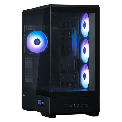 ZALMAN Boitier PC panoramique Moyen Tour  P50 DS (Noir)