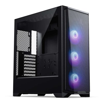 PHANTEKS Bo&icirc;tier PC -  - EC370A - Airflow &eacute;lev&eacute; - 3 ventilateurs D-RGB - Noir