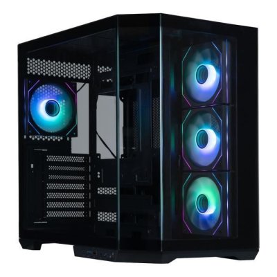 BITFENIX Boitier PC - T10 ARGB - Sans alimentation - Cube - Format ATX - Noir