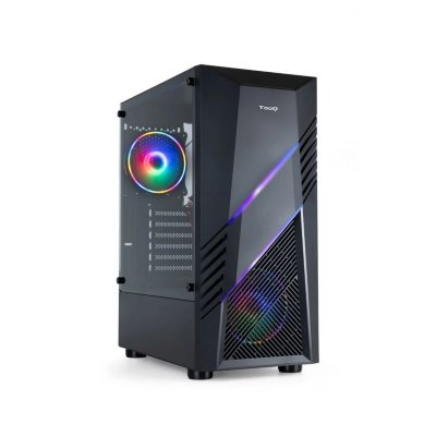 TOOQ Boitiers PC  BioHazard TQGCC102 RGB Black