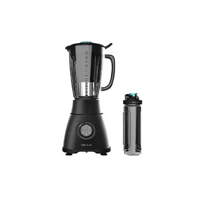 CECOTEC Bol mixeur Power Black Titanium 1800 Go 1800 W