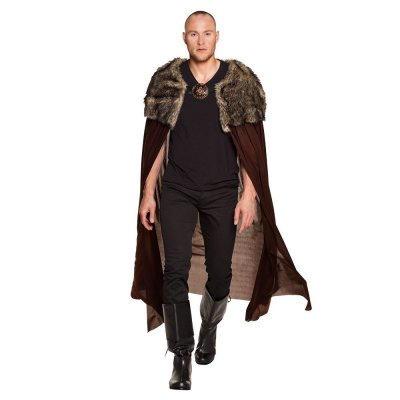 BOLAND  cape chasseur 150 cm polyester brun taille unique