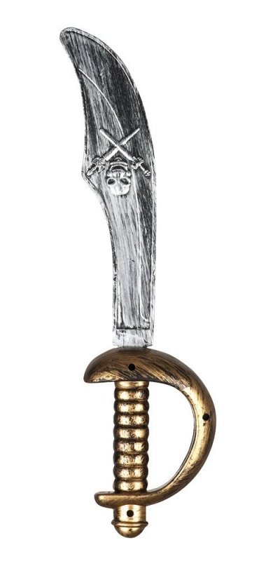 UNKNOWN Boland &eacute;p&eacute;e de pirate or/argent 37 cm