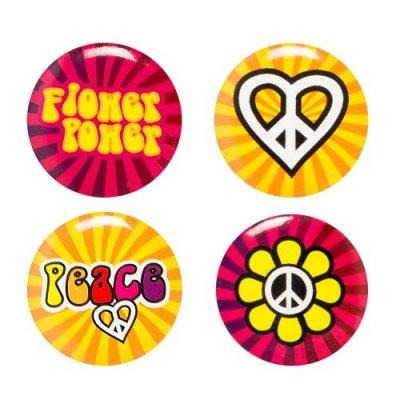 BOLAND BV Boland- Hippie Flower Power &Eacute;pingles, 10201659, Multicolore