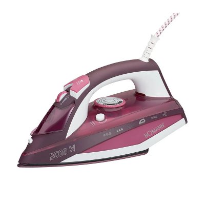 BOMANN  DB 6005 CB - Fer &agrave; vapeur - semelle : c&eacute;ramique - 2600 Watt
