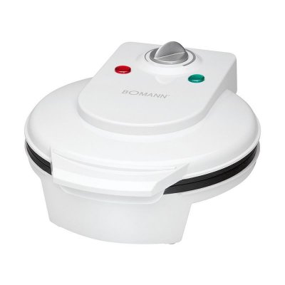 BOMANN  Gaufrier D.18 cm blanc - 1200W T.U