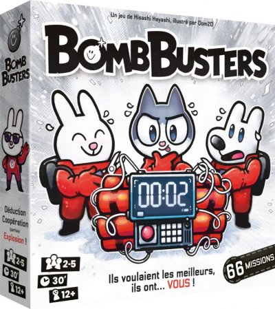 ASMODEE Bomb busters jeu cooperatif CGBOMB01FR