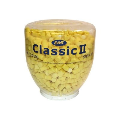 3M Bonbonne de bouchons d'oreilles  E-A-Rsoft Yellow Neon PD-01-002