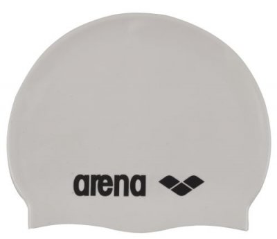 ARENA Bonnet de bain  Classic Silicone Gris Taille unique