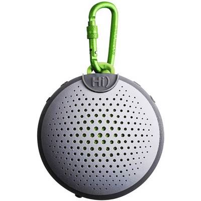  Boompods aquablaster alexa enabled bt speaker grey/green Boompods