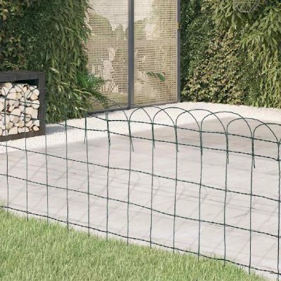 VIDAXL Bordure de pelouse en fer enduit de poudre 2500 x 65 cm Vida XL