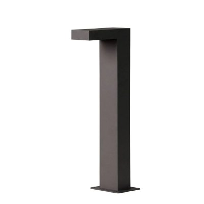 LUCIDE Borne d'ext&eacute;rieur LED  TEXAS - Noir - 1x6W 3000K - IP54
