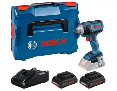 BOSCH  1 Boulonneuse &Agrave; Chocs Sans-fil Gds 18v-300, Chargeur Gal 18v-40