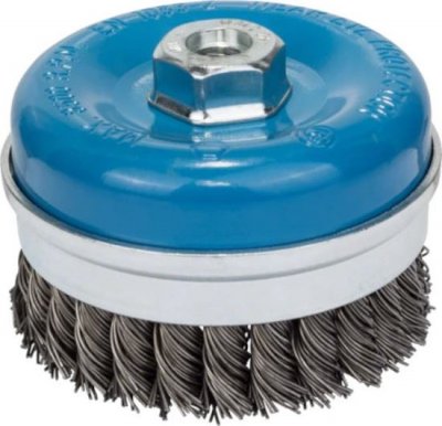 BOSCH  1 Brosse Boisseau Diam&egrave;tre100 Acier 0,8