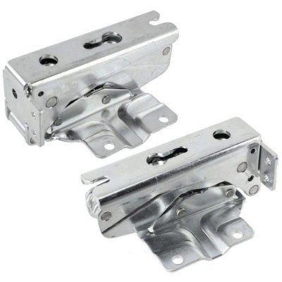 BOSCH , 2 charni&egrave;res originales pour la porte du r&eacute;frig&eacute;rateur Siemens 492680