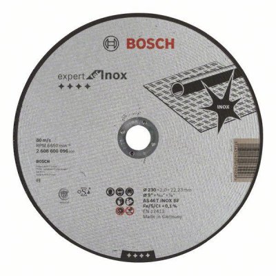 BOSCH  25 Disques &Agrave; Tron&ccedil;onner Expert For Inox