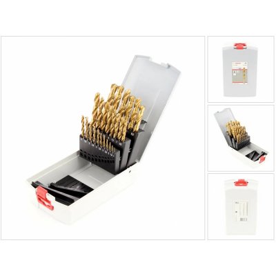 BOSCH  2608587019 Boite De 25 Forets &agrave; M&eacute;taux Pro Box Hss-Tin