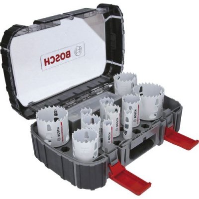 BOSCH  2608594186 Jeu de 13 scies Cloches universelles Carbide HM