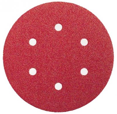 BOSCH  2608605716 Disque Abrasif Pour Ponceuse Excentrique &Oslash; 150 Mm 6 Trous Grain 40 5 Pi&egrave;ces