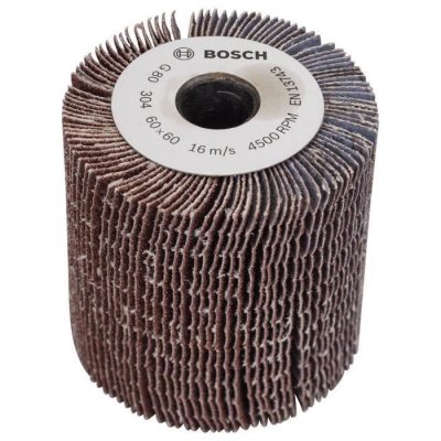 BOSCH  Abrasif Bois Pour Ponceuse Prr 250 Es 60 Mm G80 Rouge