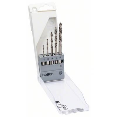 Bosch Accessories 2608595525 Cassette avec 5 meches &agrave; bois six-pans