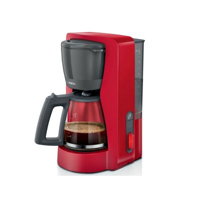 BOSCH   TKA3M134 machine &agrave; caf&eacute; Machine &agrave; caf&eacute; filtre 1,25 L Rouge