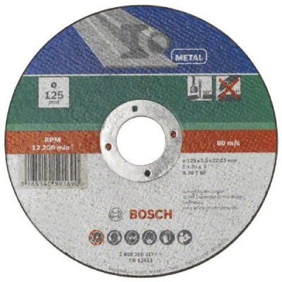 BOSCH  - Disque &agrave; tron&ccedil;onner droit, m&eacute;tal 2609256317 Q069121
