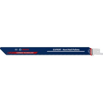 BOSCH  Expert S1122chm Hard Nail Pallets Blade Saw Cut 10 Units Bleu