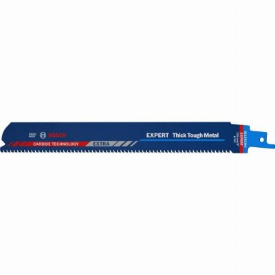 BOSCH  Expert S1155chc Thick Tough Metal Blade Saw Cut 3 Units Bleu