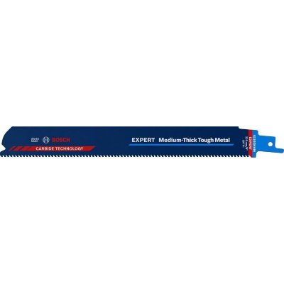 BOSCH  Expert S1155hhm Medium-thick Tough Metal Blade Saw Cut Bleu