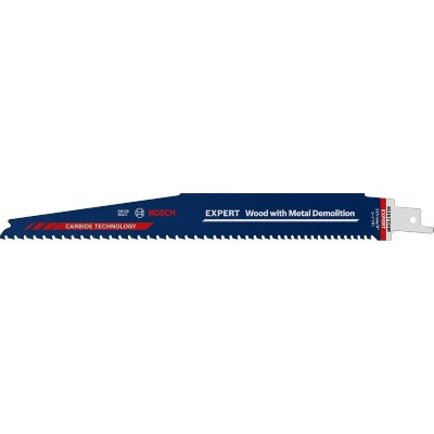 BOSCH  Expert S1167xhm Wood With Metal Demolition Blade Saw Cut 3 Units Bleu