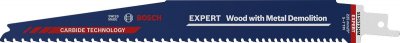 BOSCH  Expert S1167xhm Wood With Metal Demolition Blade Saw Cut Bleu