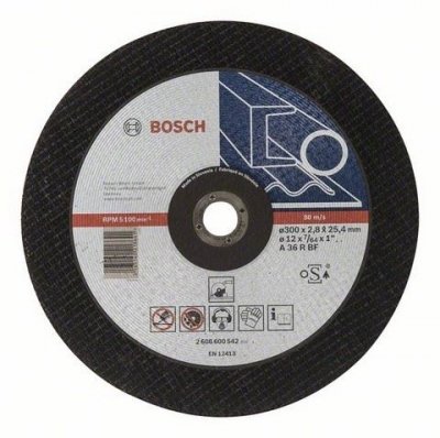 BOSCH  Expert Straight 300x25.4x2.8 Mm Metal Disk Clair