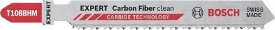 BOSCH  Expert T108bhm Carbon Fiber Clean Jig Saw Blade 3 Units Clair