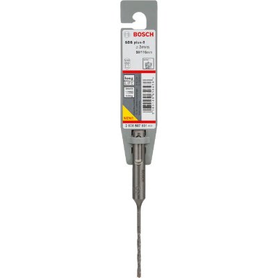 BOSCH  Foret pour marteau-perforateur SDS-Plus 3 mm - Longueur 110 mm