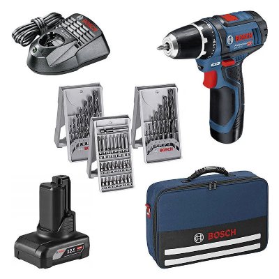 BOSCH  GSR 10,8/12-2-LI Set