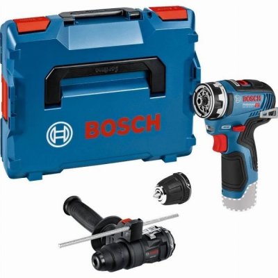 BOSCH PROFESSIONAL Bosch Gsr12v-35fc+gfa12-h+gfa12-b+l-boxx136 Electric Screwdriver Argent&eacute;