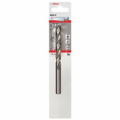 BOSCH  Hss-g Din338 9.5x81x125 Mm Drill Bit Argent&eacute;