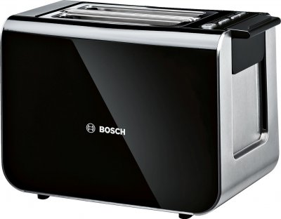  Bosch Kompakt Styline, schwarz Grille-pain noir